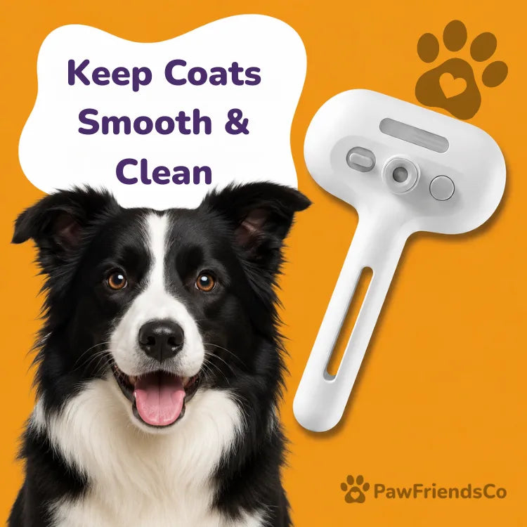MistBrush™ Pet Grooming Brush