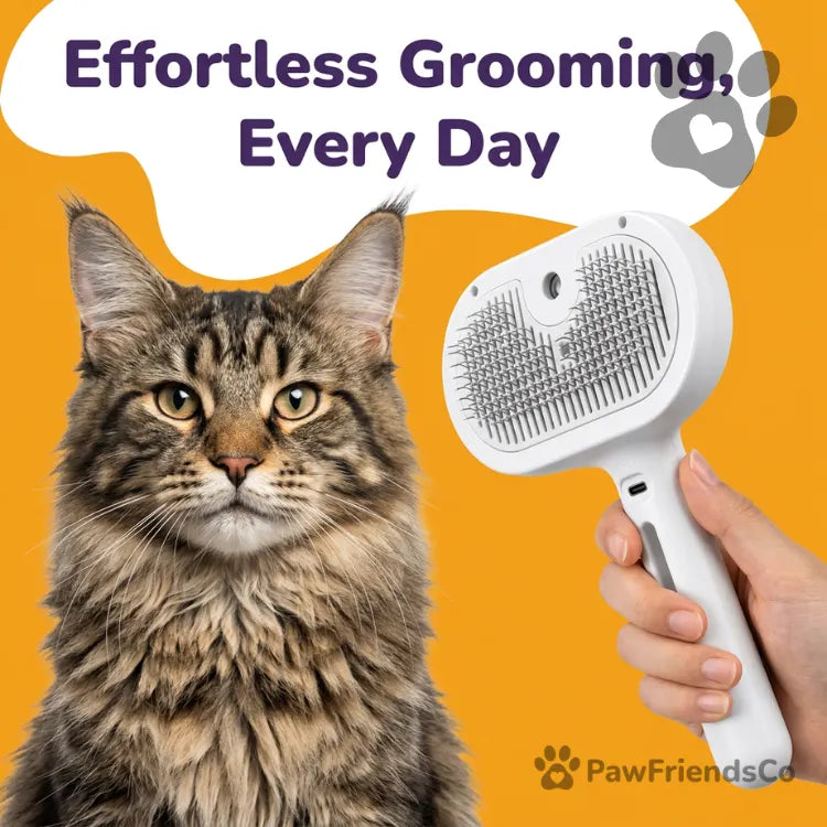 MistBrush™ Pet Grooming Brush