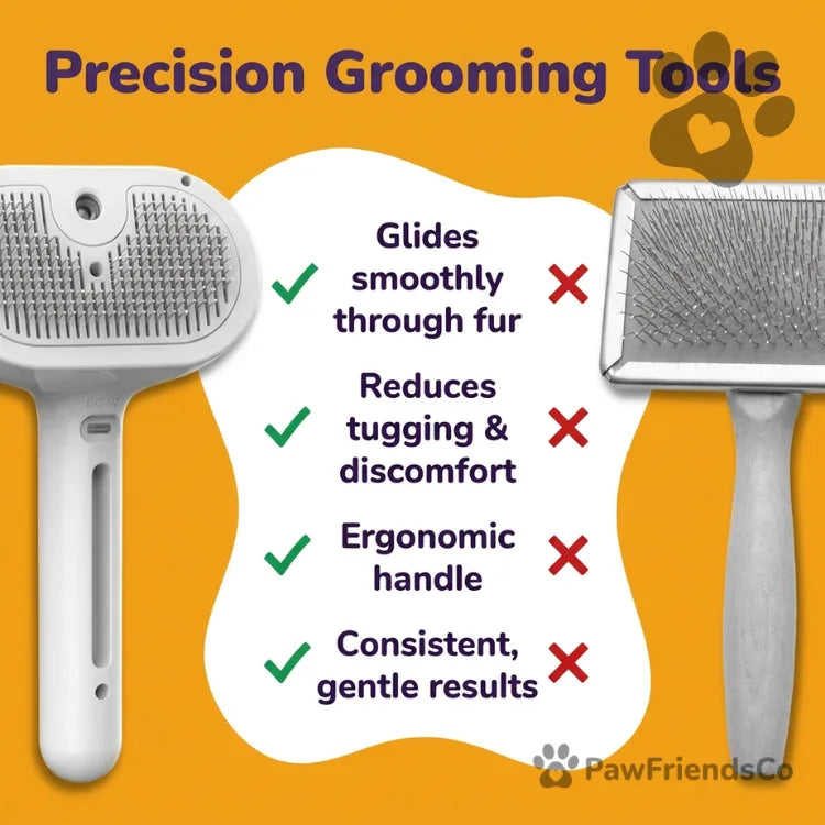 MistBrush™ Pet Grooming Brush