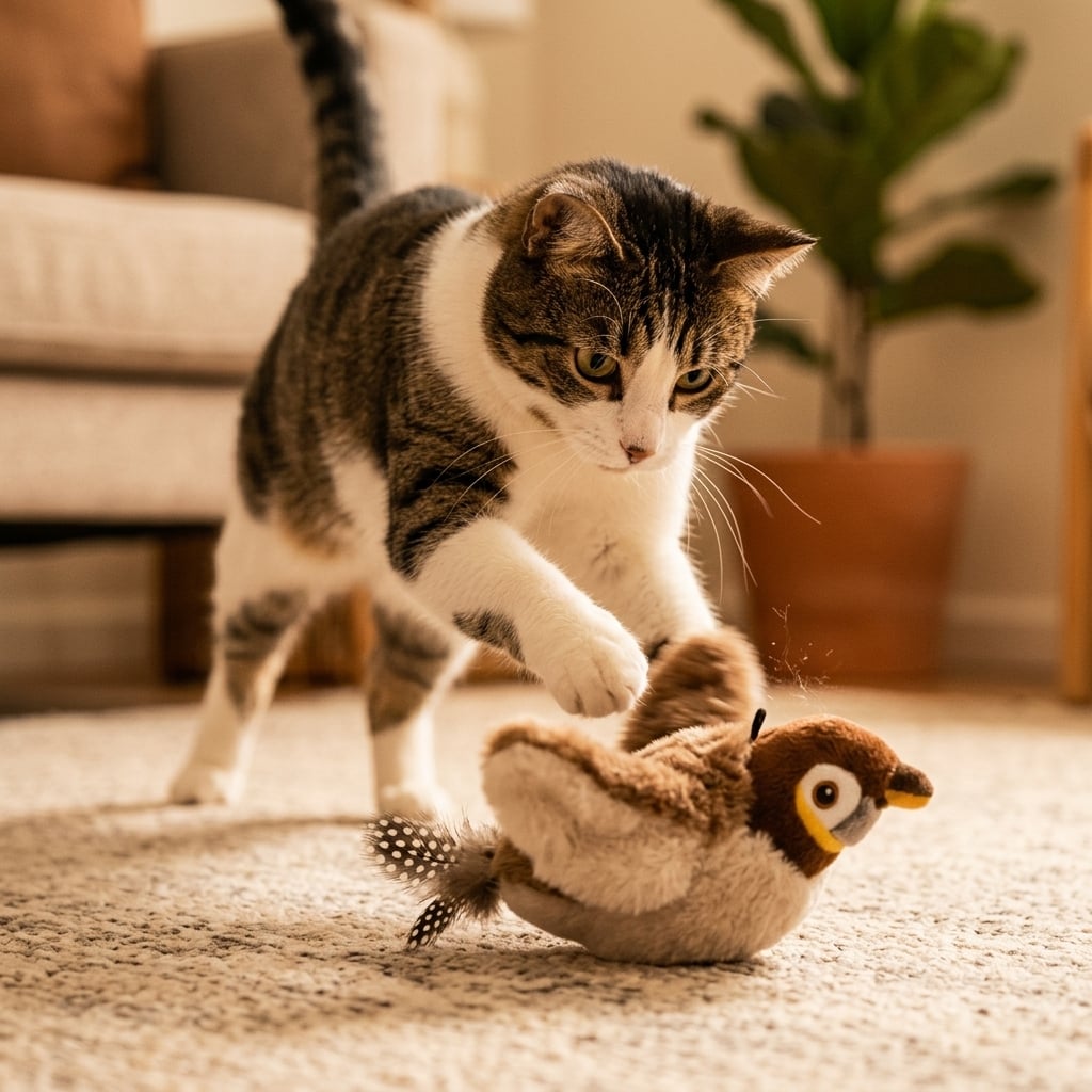 Flappy Buddy Cat Toy - PawFriendsCo